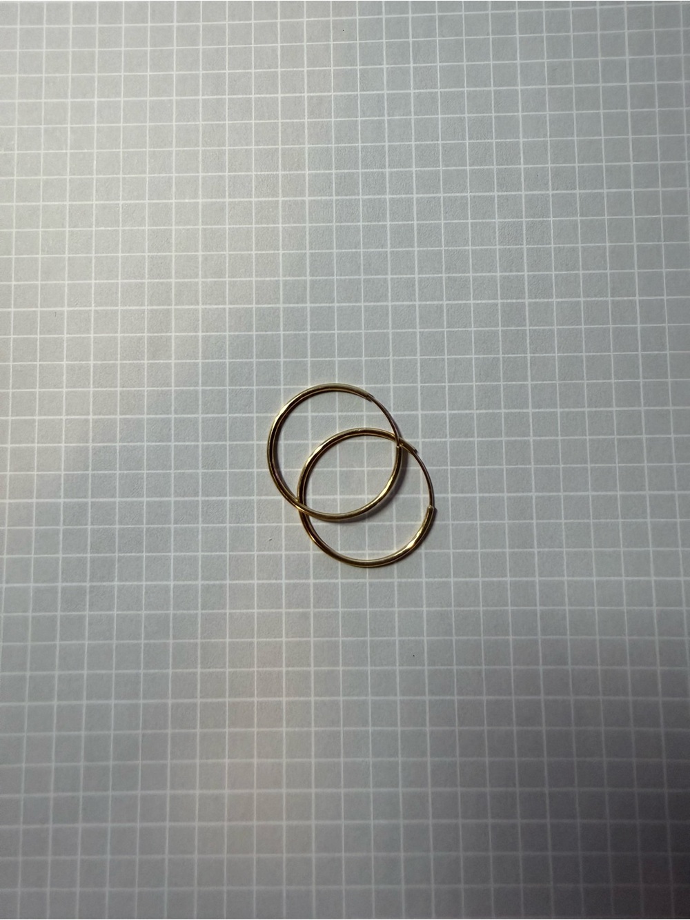 Mejuri 14K solid gold Large Hoops - Picture 4 of 6